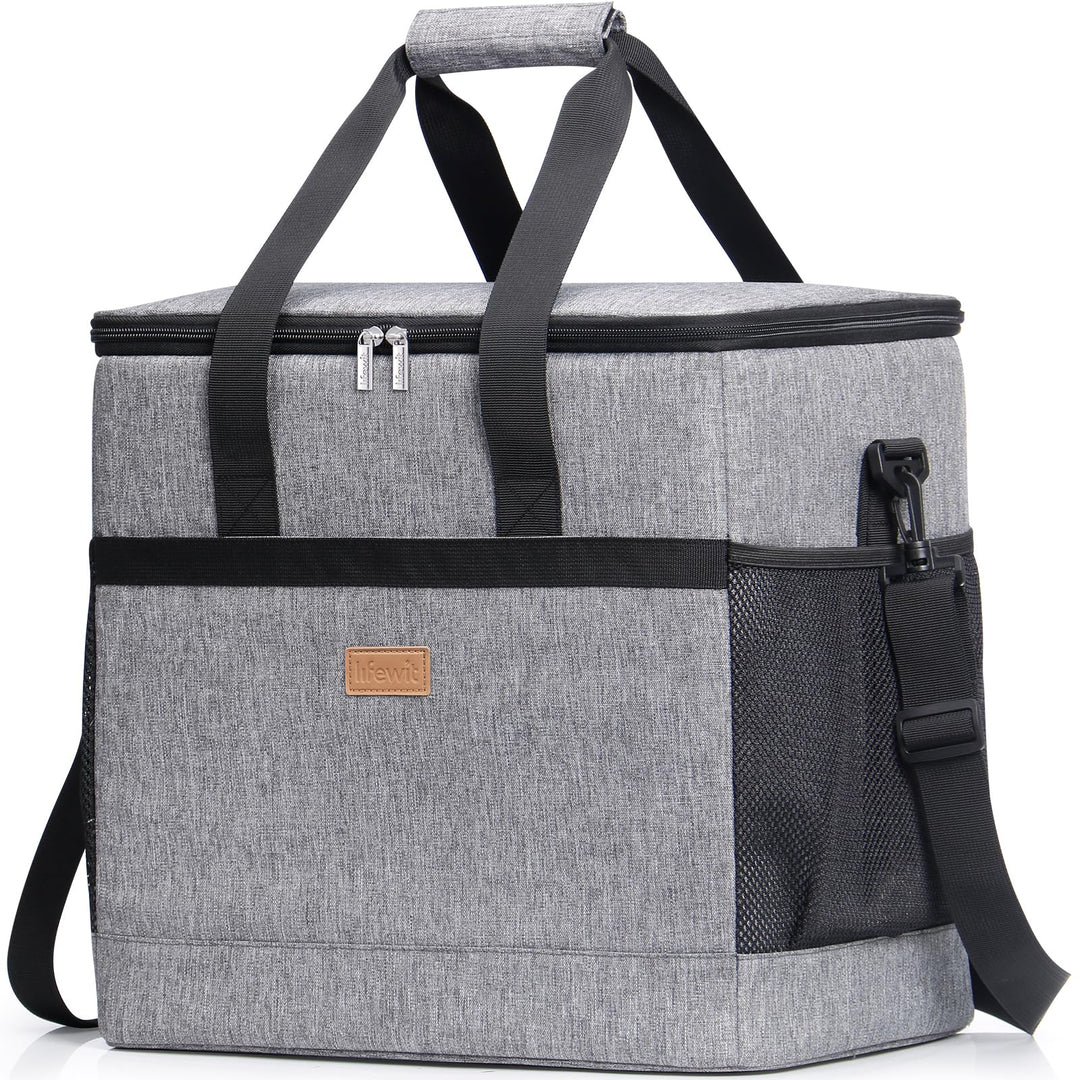 Lifewit 40L Kühltasche Gross faltbar Kühlkorb Kühlbox Isoliertasche Thermotasche Picknicktasche für