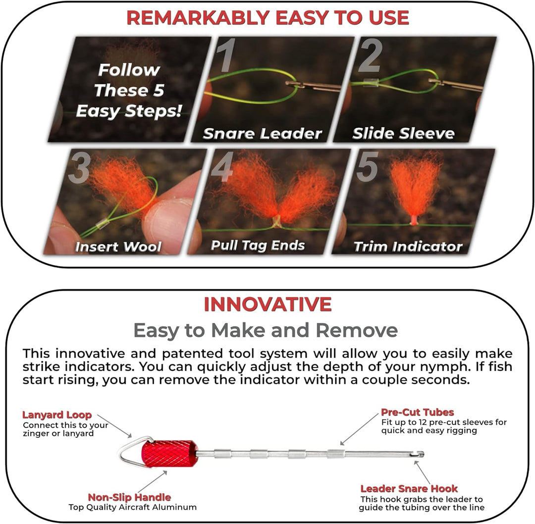 New Zealand Strike Indicator Kit &amp; Packs Werkzeugset