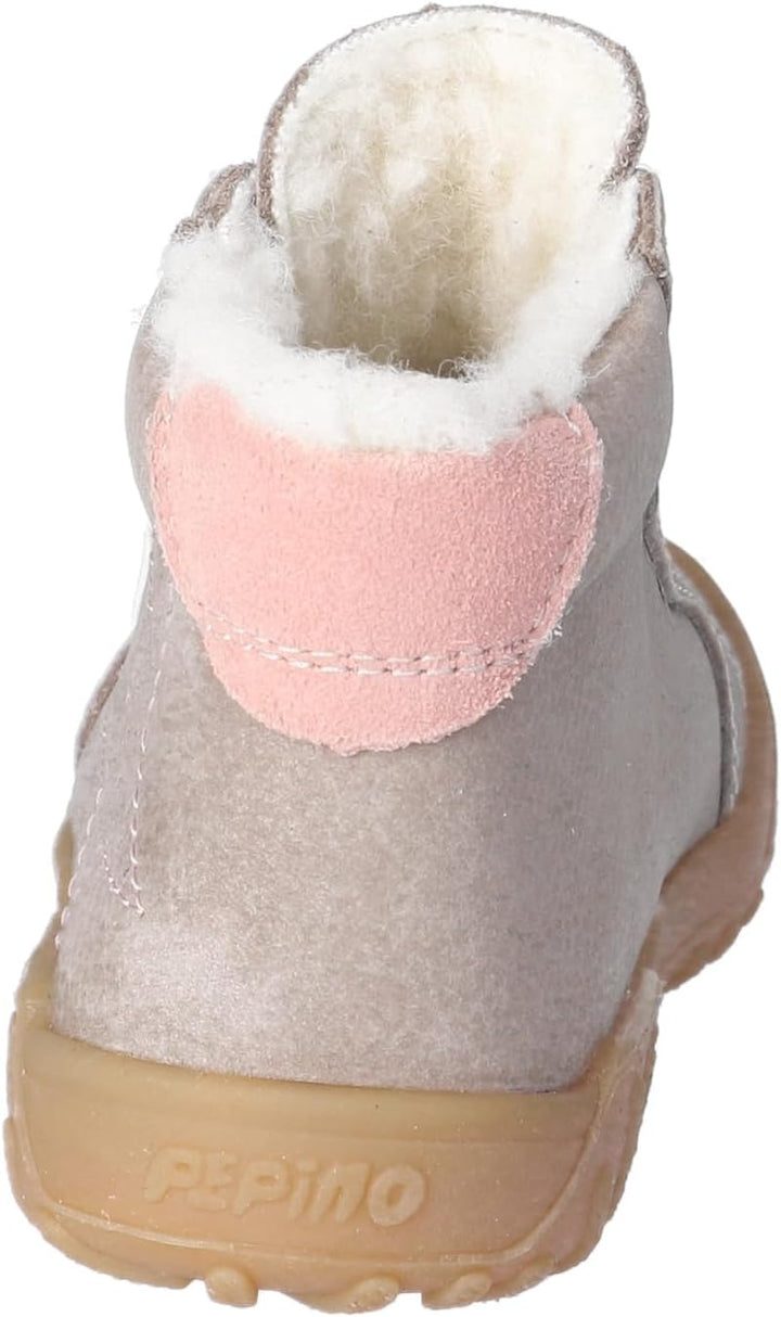 RICOSTA Mädchen und Jungen Winterstiefel Denny, Kinder Lauflernschuhe, Weite: Weit, CareTEX, terraca