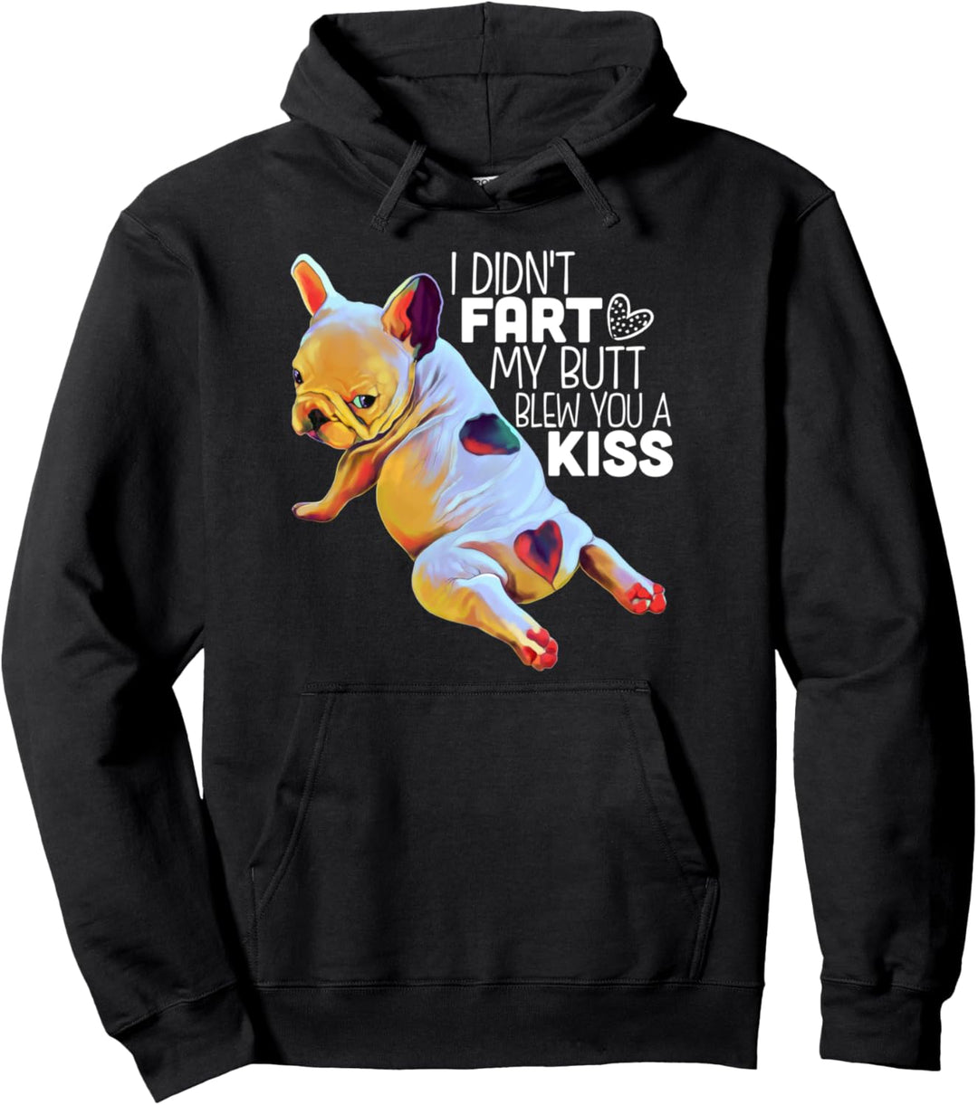 Französische Bulldogge Welpe, Furz-Witz, Frenchie, lustig Pullover Hoodie