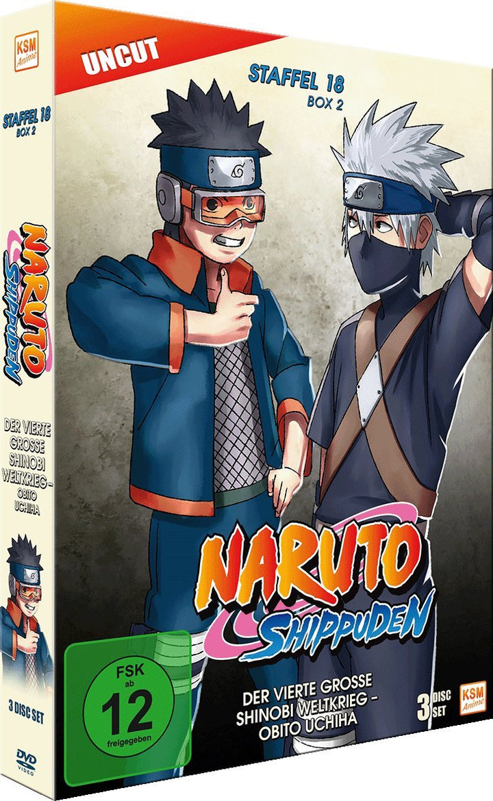Naruto Shippuden - Der vierte grosse Shinobi Weltkrieg - Obito Uchiha - Staffel 18.2: Folgen 603-613