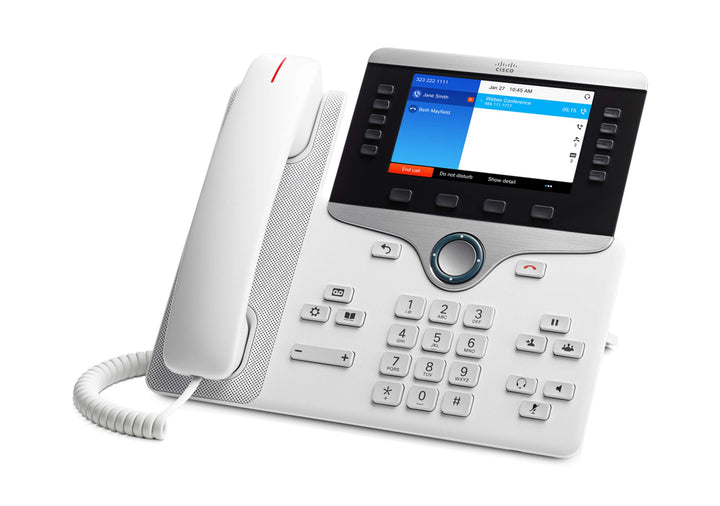 Cisco Systems IP 8841 Telefon, Schwarz, Silber