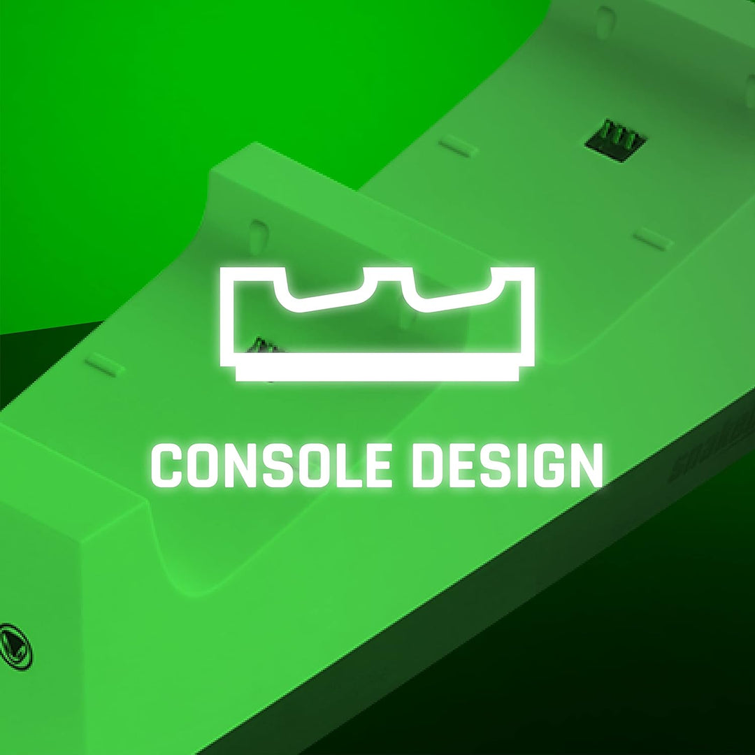 snakebyte Xbox One TWIN:CHARGE X - weiss – Ladegerät/Ladestation für Xbox One S/Xbox One X/Xbox One