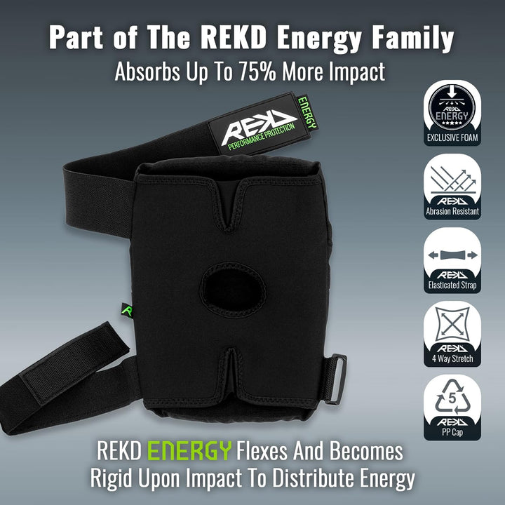 Rekd Energy Ramp Knee Pads Knieschoner S schwarz (schwarz), S schwarz (schwarz)