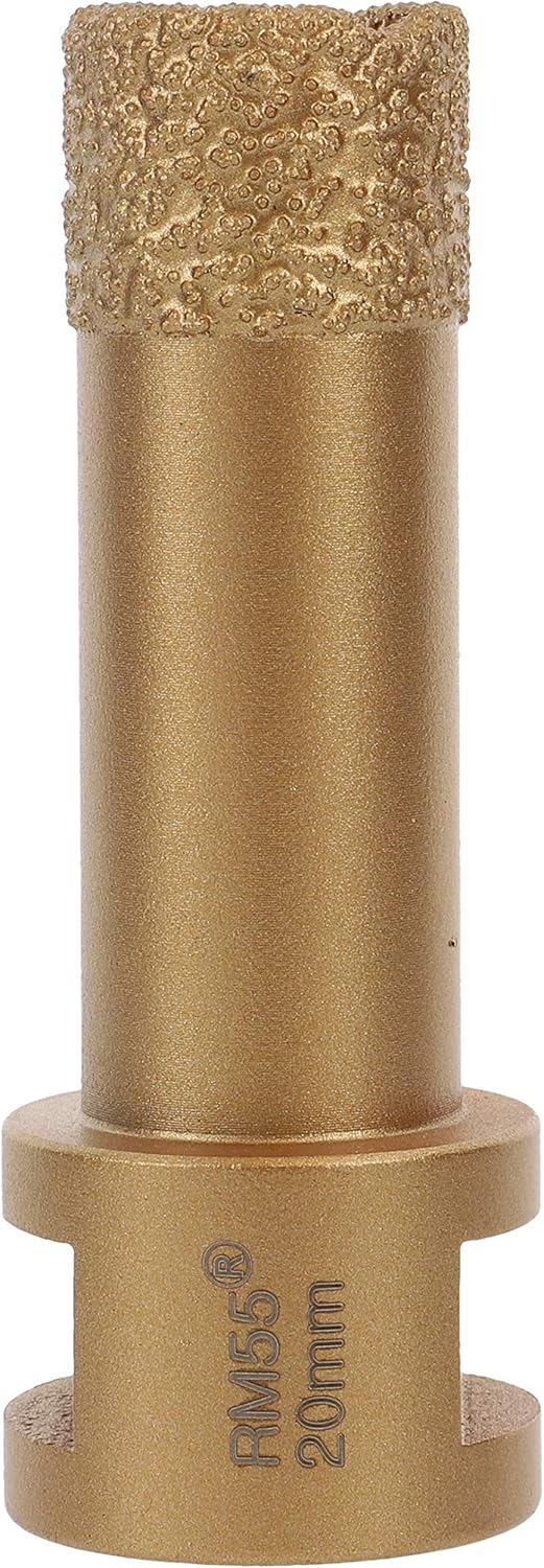 PRODIAMANT Profi Fliesenbohrer Fliese 20 mm x M14 Diamantbohrer Winkelschleifer für trockenbohren in