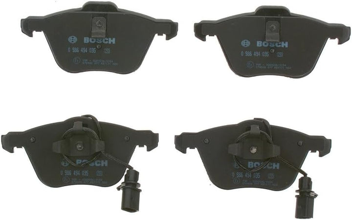 Bosch BP352 Bremsbeläge - Vorderachse - ECE-R90 Zertifizierung - vier Bremsbeläge pro Set