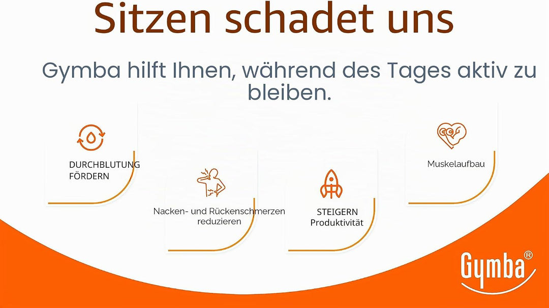 gymba Active Board Steh-Plattform, Gehen während dem Stehen