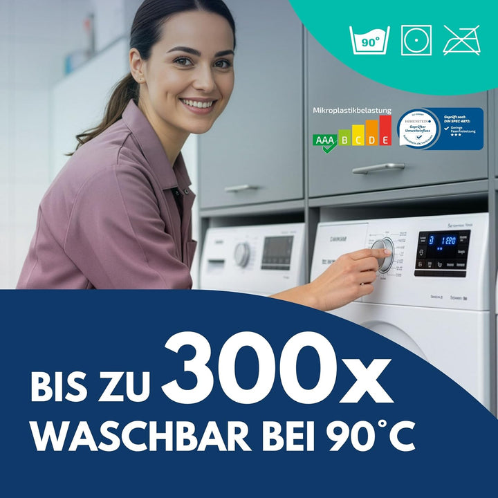 Sonty 1 Stück Wischmopp Set XL 50 cm, Klapphalter Magnet, Mopstange Alu, Microfaser Mopp (1), 1
