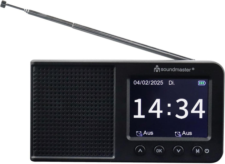SOUNDMASTER DAB+/UKW-PLL Radio, DAB175SW, schwarz