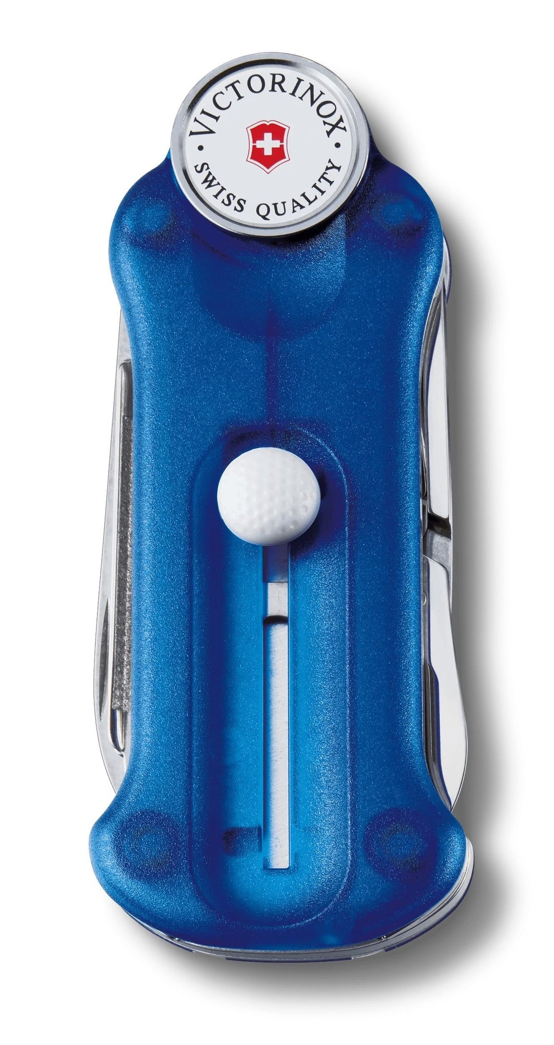 Victorinox, Schweizer Taschenmesser, Golf Tool, Multitool, Outdoor, 10 Funktionen, Klinge, gross, Re