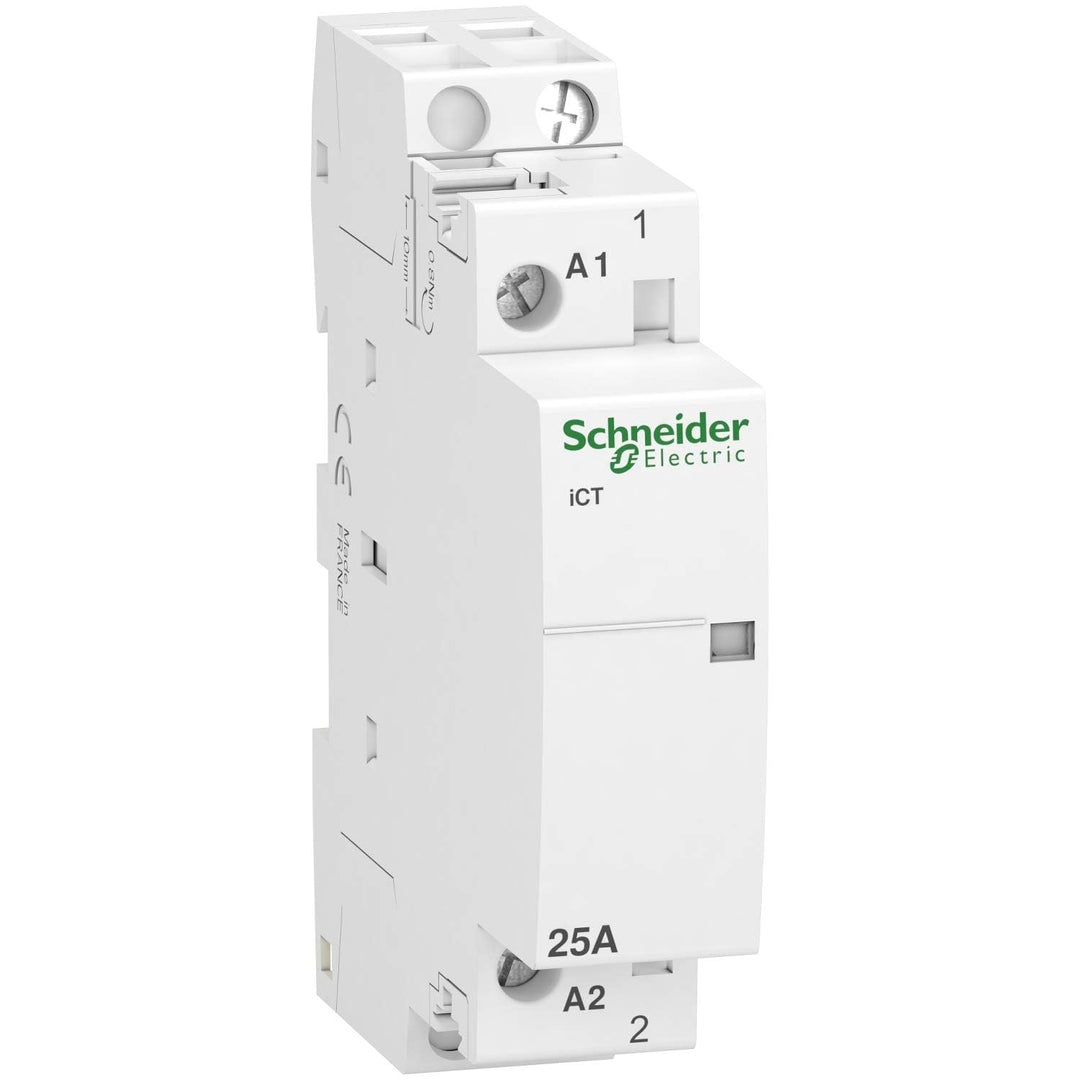 Schneider Electric Installationsschütz Acti9 iCT, 25A, 1-polig, 230-240V AC, 50HZ, Artikelnummer A9C