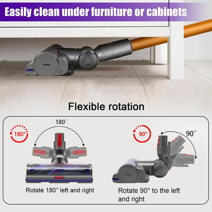 Torque Drive Bodendüse für Dyson V11 V15 V10 V7 V8 Staubsauger, Anti-Tangle Bürste zubehör Einstellb
