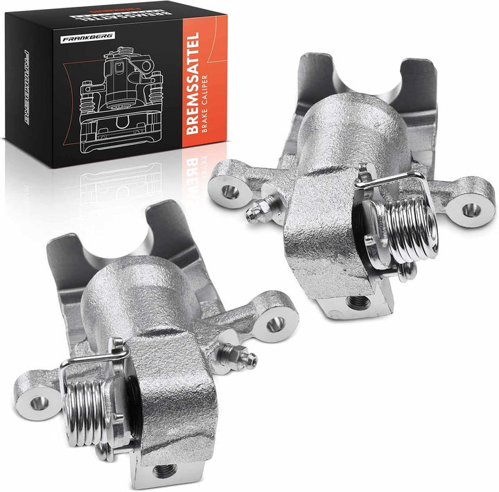 Frankberg 2x Bremssattel Bremszange Hinten Links Rechts Kompatibel mit i10 PA 1.0L 1.1L 1.2L 2007-20