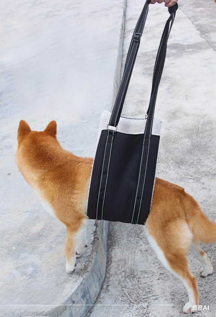 Ganzkörper Tragehilfe, Treppenhilfe, Dog Carrier Hundetrage, Tragegurt, Verstellbarer Hunde Tragehil