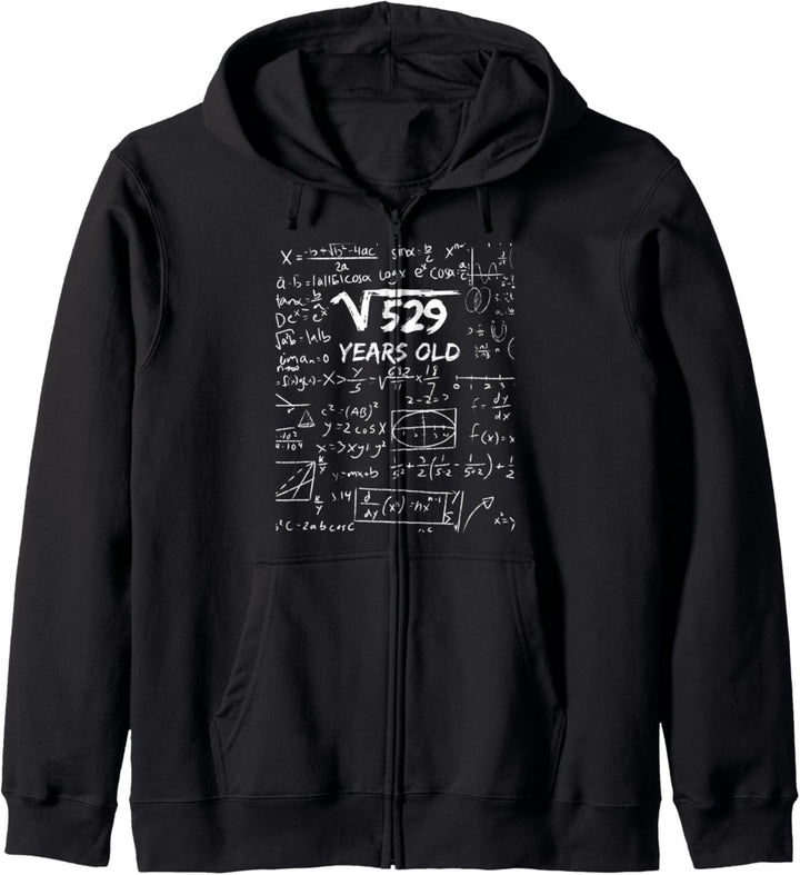 Quadratwurzel von 523 23. Geburtstag 23 Jahre altes Geschenk Kapuzenjacke