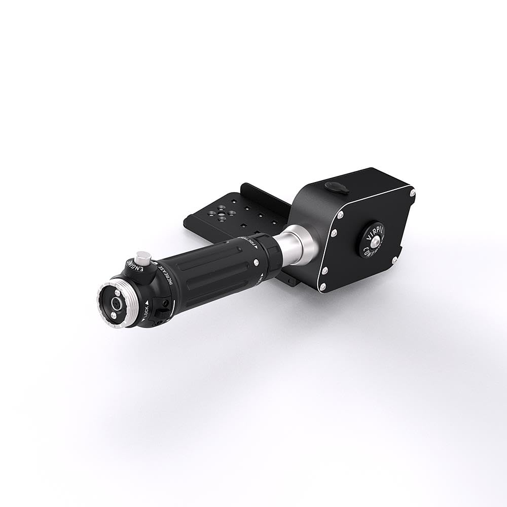 VIRPIL Controls - Rotor TCS Collective Plus Base (Hubschrauber-Flugsimulation, mit Gegengewicht-Kit,