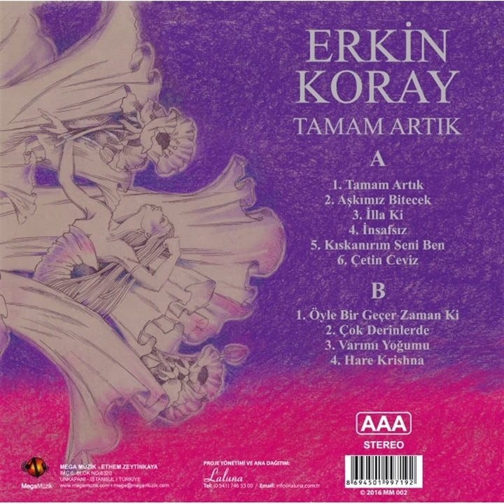Tamam Artik, Vinyl