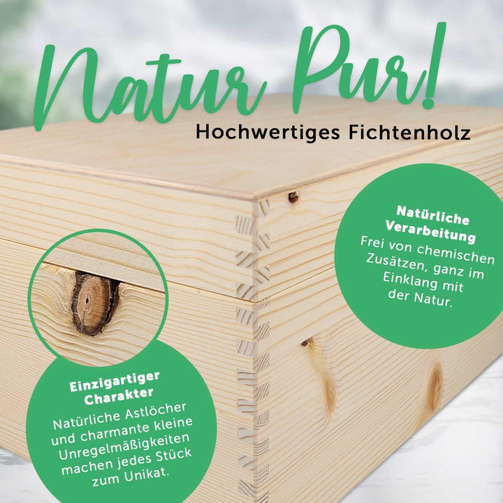 GRAVURZEILE Leonardo Weingläser mit Gravur inkl. Holzkiste - Mama ist die Beste & Papa ist der Beste