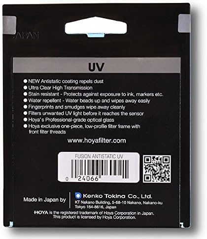 Hoya Fusion Antistatic UV-Filter (37 mm), 37 mm