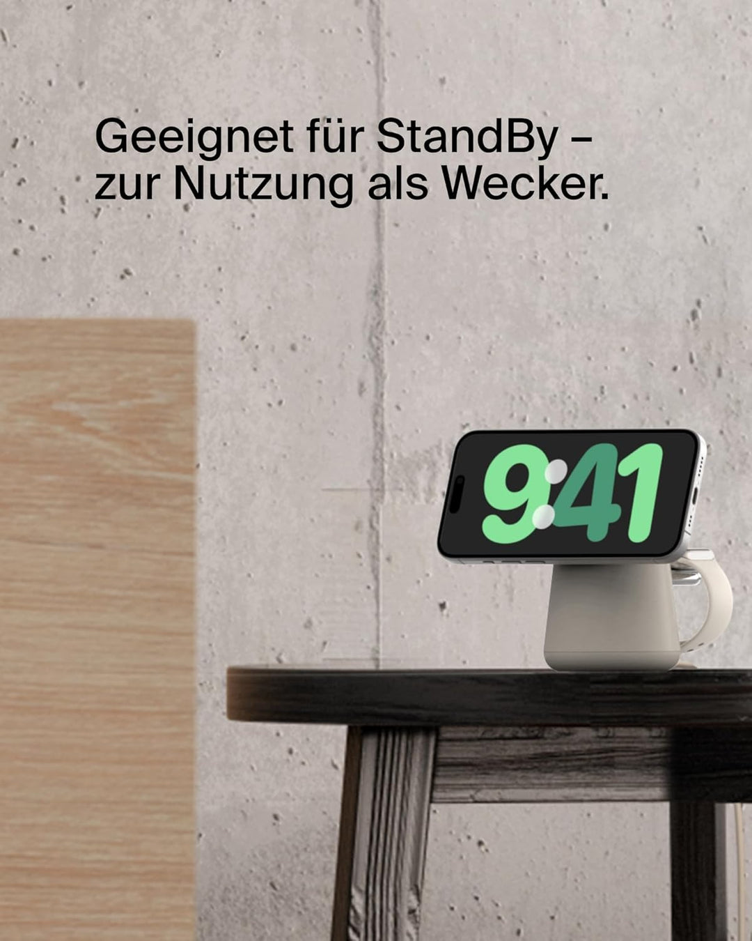 Belkin BoostCharge Pro Kabellose 2-in-1-Ladestation mit Qi2, 15W, MagSafe-Kompatibles Ladegerät für