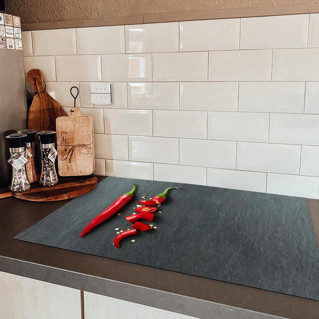 KitchenYeah© Herdabdeckplatte Einteilig Induktionsmatte Küche Abdeckung Ceranfeld Herd Abdeckplatte