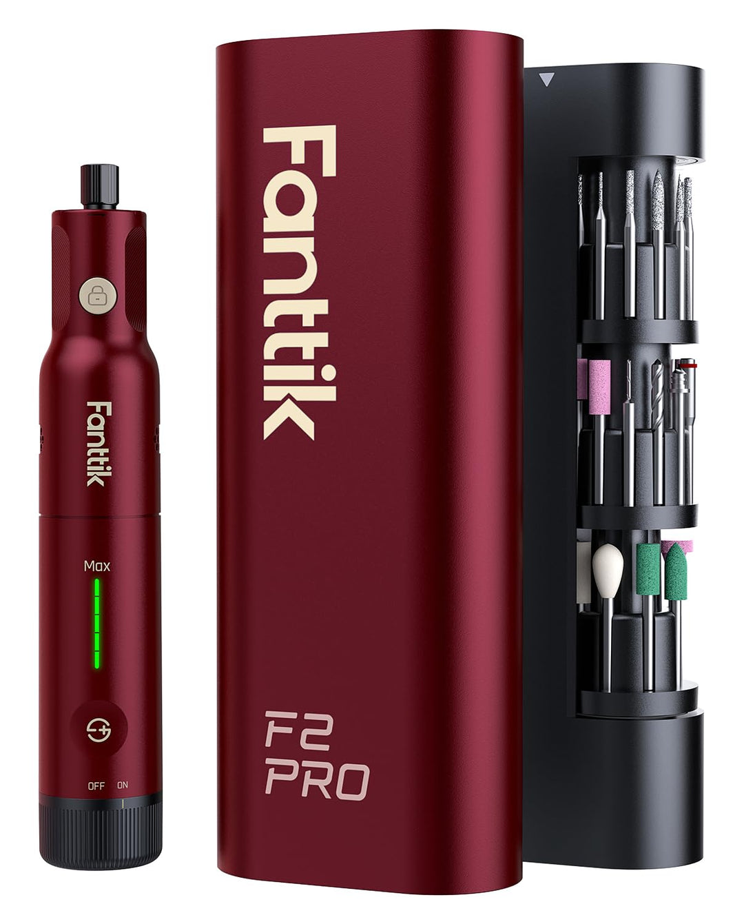 Fanttik F2 PRO Akku Multifunktionswerkzeug, starker Magnetmotor, Revostor-Hub, Rotationswerkzeug Set