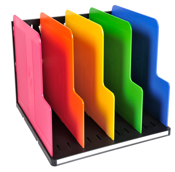Exacompta 390914D Organizer Modulotop mit 5 Trennwänden aus Recycling-Kunstsoff für DIN A4 Dokumente