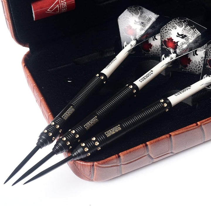 CUESOUL Dragon Deluxe Messing Steel Dartpfeile, 21 Gramm