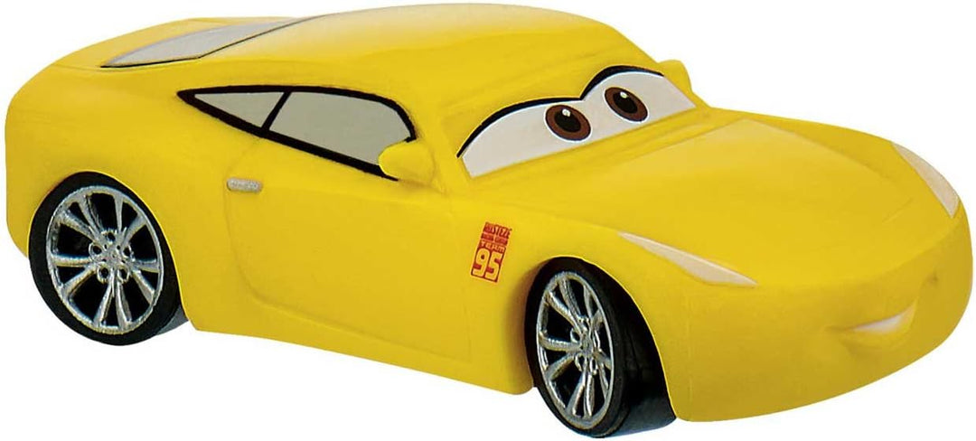 Bullyland 12798 - Spielfigur, Disney Pixar Cars 3, Lightning McQueen, ca. 3 cm, ideal als Torten-Fig