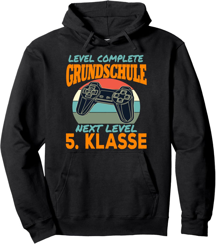 Einschulung 5. Klasse Shirt Zocker Gymnasium Gamer Pullover Hoodie