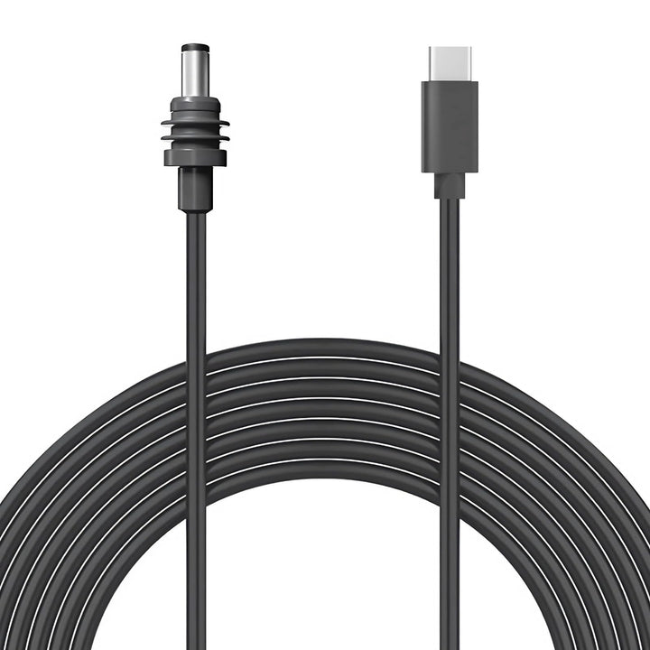 USB C zu DC Netz Kabel, Typ C Eingang zu DC 20V 5A Jack Kabel 18AWG IP68 Wasserdicht, Arbeiten mit 1