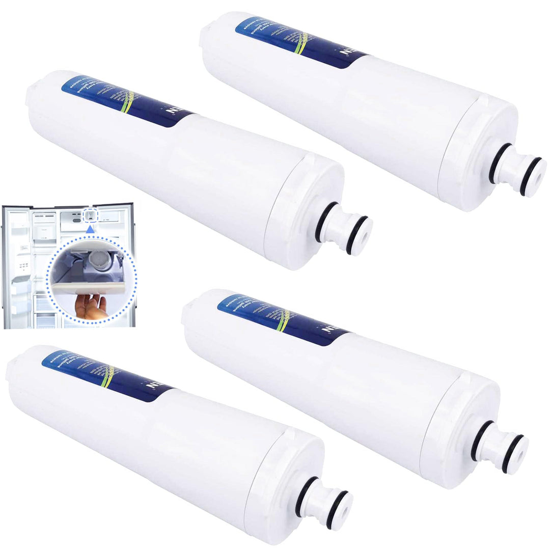 4X Internes Wasserfilter für 3M Cuno CS-52, CS-51, CS-452, CS-451 Kühlschrank Filter Filterkartusche