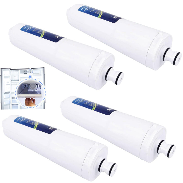 4X Internes Wasserfilter für 3M Cuno CS-52, CS-51, CS-452, CS-451 Kühlschrank Filter Filterkartusche