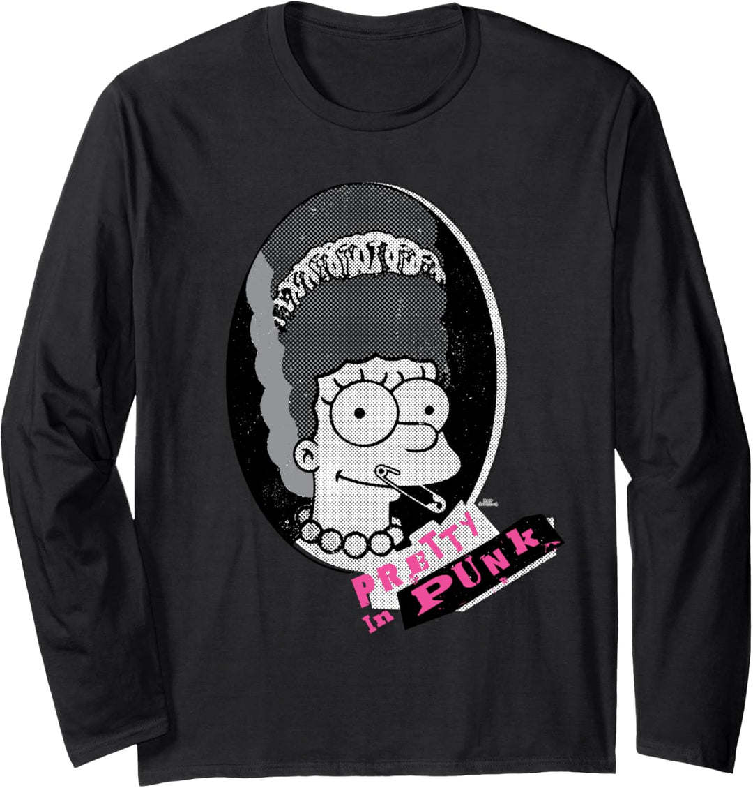 The Simpsons Marge Simpson Pretty in Punk Langarmshirt