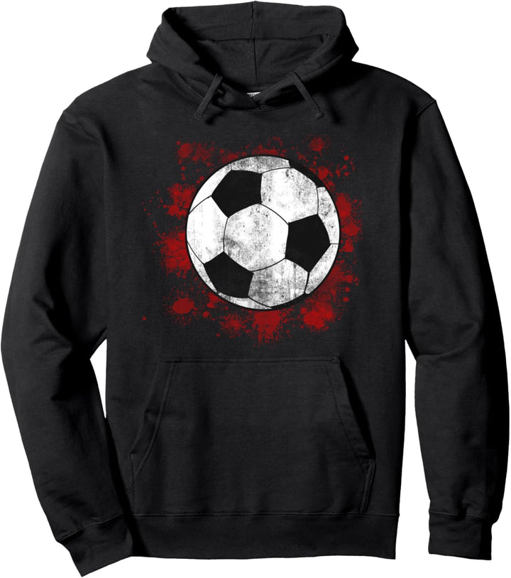 Zombie-Fussball Halloween-Design Pullover Hoodie