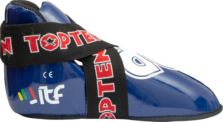 TOP TEN Fussschutz „Superlight“ für den Wettkampf Blau M, Blau M