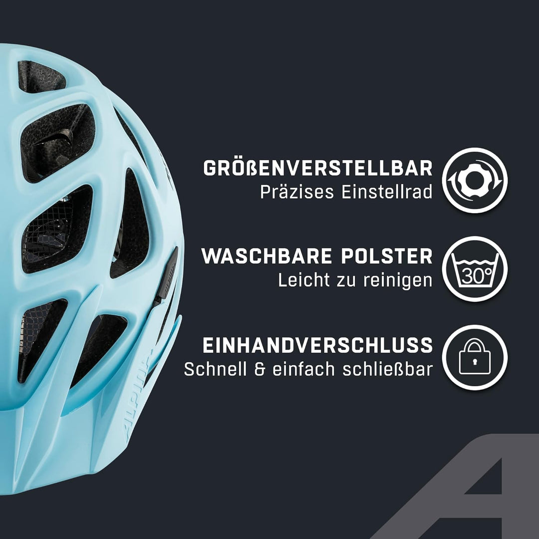 ALPINA MYTHOS 3.0 - Leichter, Optimal Belüfteter &amp; Anpassbarer Fahrradhelm Mit Antibakteriellen Pols