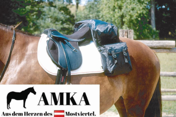 AMKA Pferde Packtasche Super Trail 3-in-1 wasserabweisend dreifach 013/81