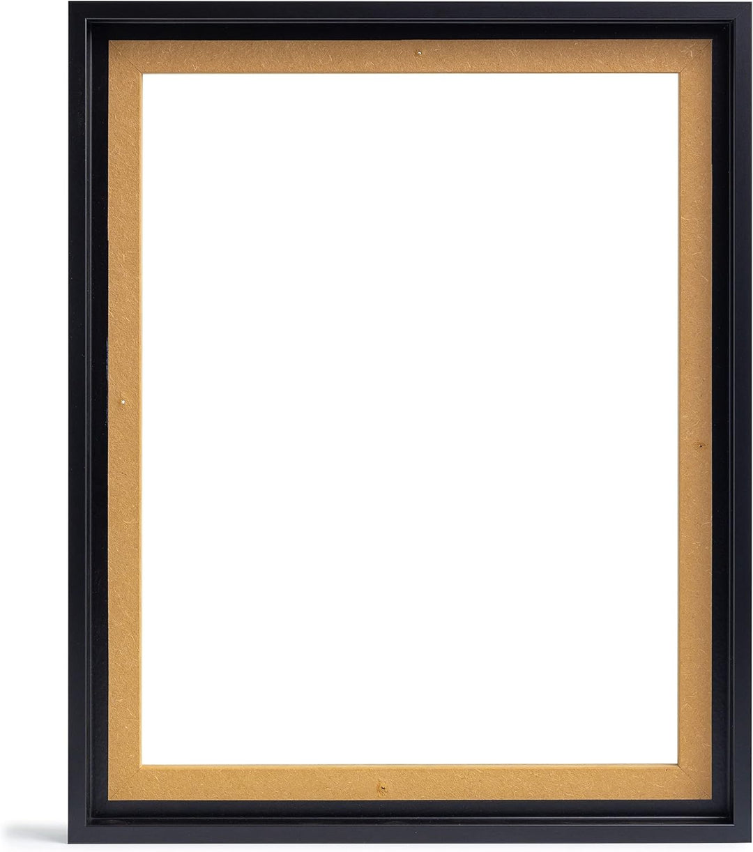 Stallmann Design Schattenfugenrahmen 33x95 cm schwarz, Bilderrahmen für Leinwandbilder auf Keilrahme