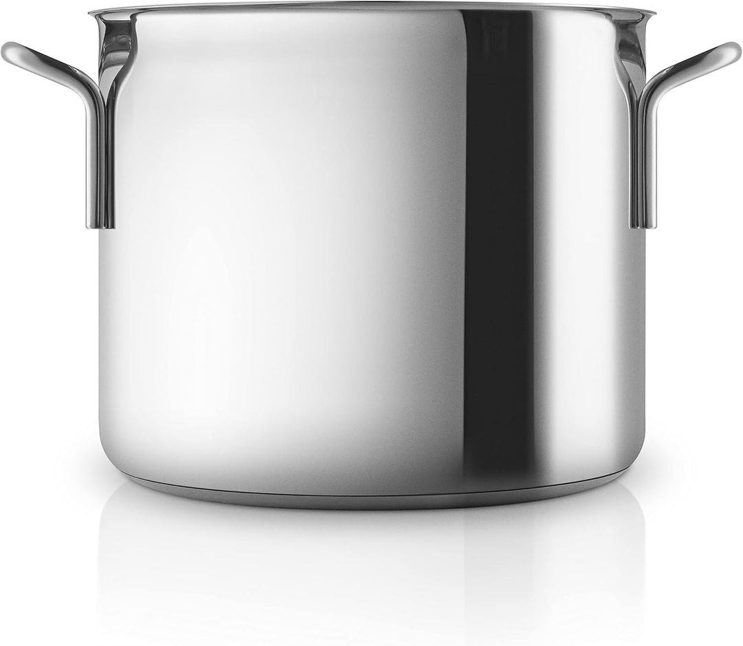 Eva Trio | Stainless Steel Topfset 4 St. 1,8 l 3,6 l 4,8 l &amp; Pasta-Einsatz |Komplettes Set aus Töpfe