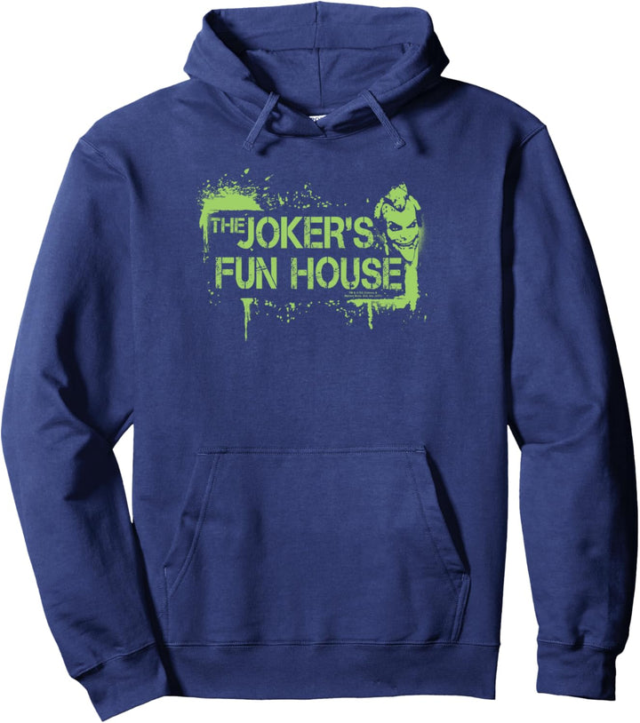 Batman: Arkham City Joker's Fun House Pullover Hoodie