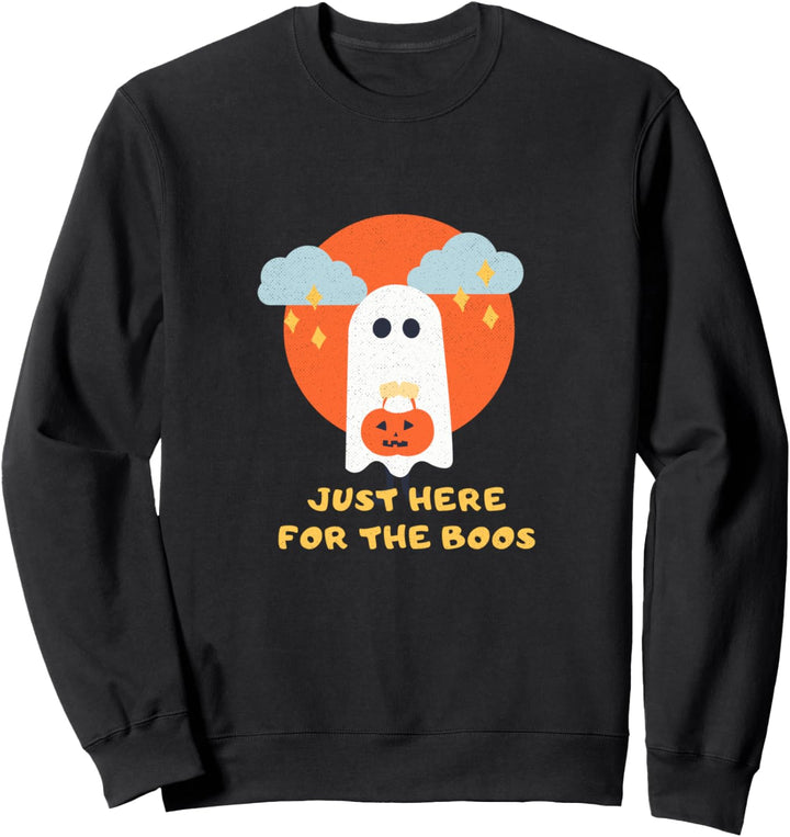 Lustiges Geisterwortspiel nur hier für die Boos Halloween Sweatshirt