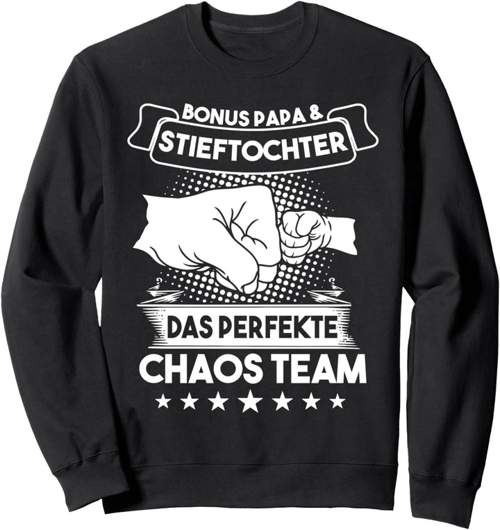 Bonus Papa Stieftochter Stiefvater Sweatshirt