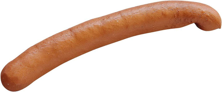Wiener Würstchen braun Lebensmittel-Attrappe 4 x 15 cm Deko Wiener Würstchen künstliche naturgetreue