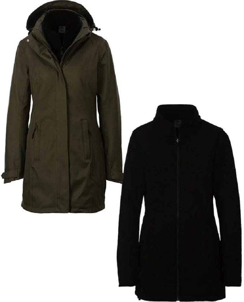 McKINLEY Damen Manabel Ii Jacke 46 BLACK NIGHT/MELANGE/, 46 BLACK NIGHT/MELANGE/