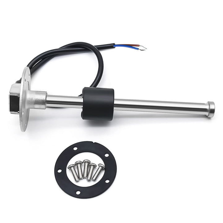 Kraftstoffstandsensor, 125mm Marine Boot Kraftstoff Wasserstand Messgerät Sensor Tank Anzeige 5 Loch