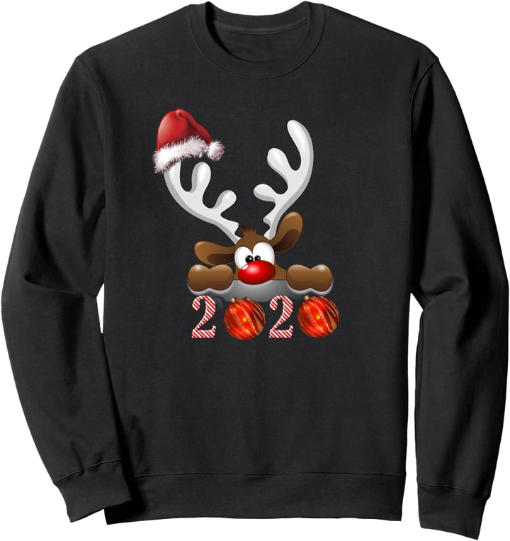 Funny Ugly Christmas Holiday Sweatshirt, Weihnachtsfeiertage Sweatshirt