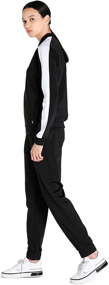 PUMA Damen Baseball Tricot Suit Cl Trainingsanzug, L Puma Black