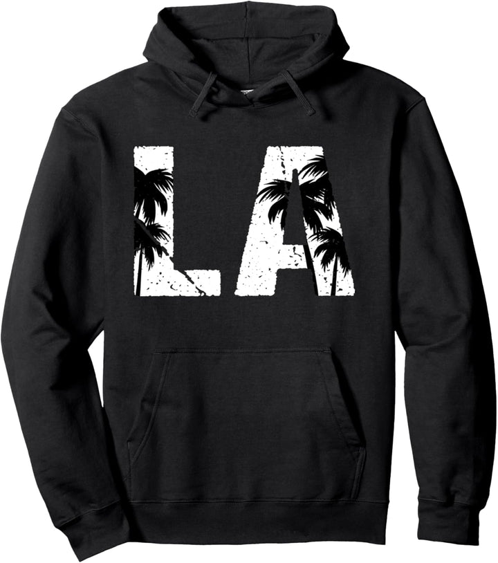 LA Los Angeles Palmen Pullover Hoodie