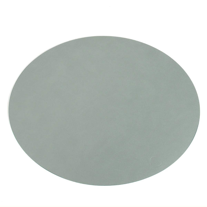 Lind DNA Tischset Leder, Pastell-grün, 2-teilig